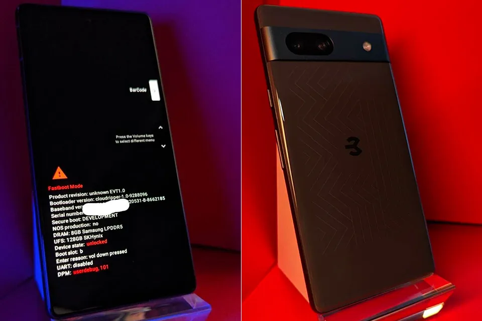 Un prototype du smartphone Google Pixel 7a apparaît sur eBay pour 1650 $ avant sa sortie, puis est rapidement retiré.