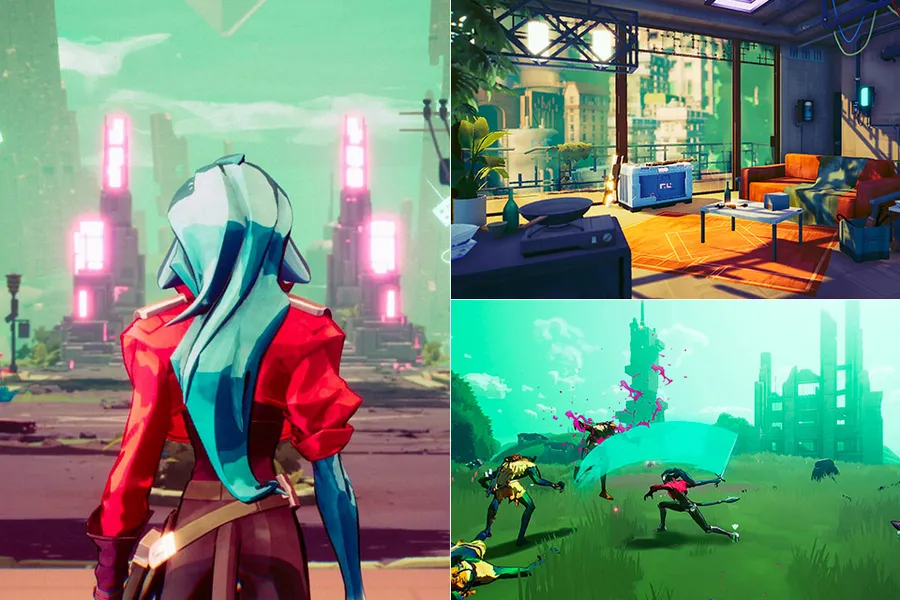 Hyper Light Breaker : Bande-annonce du gameplay dévoilée, tease un monde ouvert 3D coloré.