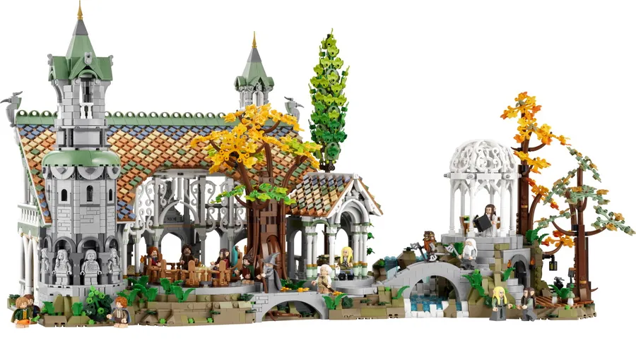 Un magnifique nouveau LEGO « Seigneur des Anneaux » Rivendell arrive avec plus de 6 000 pièces.