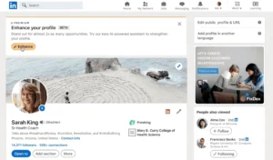 Linkedin's GPT writing assistant helps you nail your profile
L'assistant d'écriture GPT de LinkedIn vous aide à parfaire votre profil.