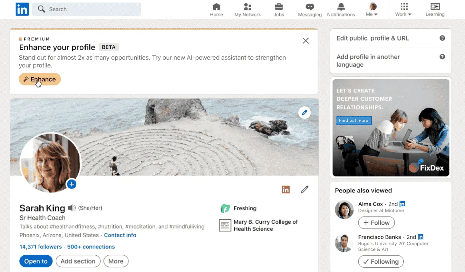 Linkedin's GPT writing assistant helps you nail your profile
L'assistant d'écriture GPT de LinkedIn vous aide à parfaire votre profil.