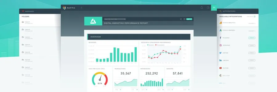 13 Meilleurs Outils de Tableaux de Bord (Dashboards) pour les Réseaux Sociaux, l&rsquo;Analyse et les Données Commerciales
