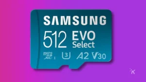 Whoa, cette carte microSD Samsung EVO de 512 Go est à seulement 40 $
