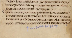 Nouvelle technologie muséale révèle des gribouillis cachés dans un livre de 1300 ans
