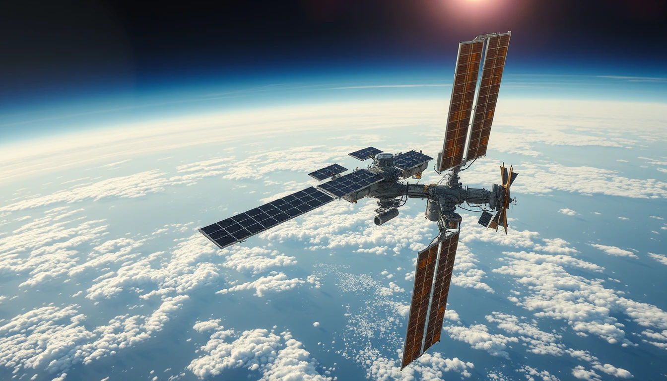 Quelle est la taille de la Station spatiale internationale (ISS) ?