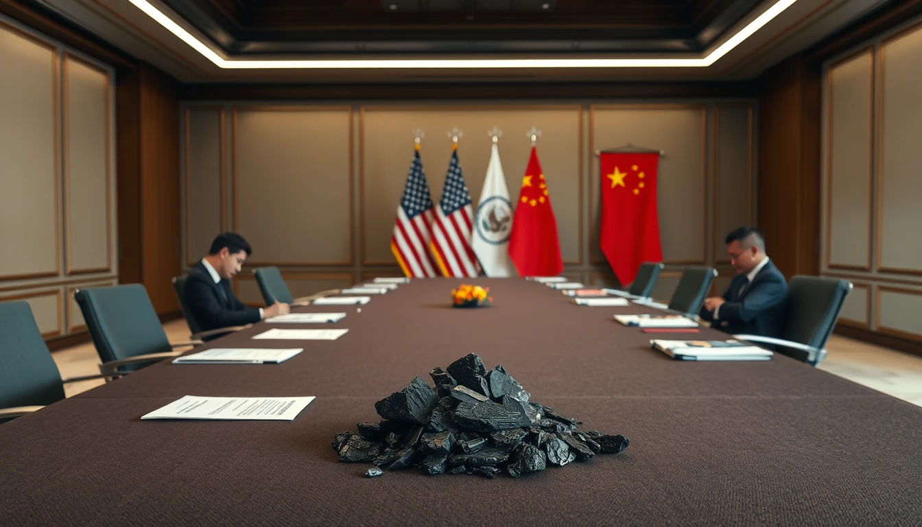 Accord Trump-Xi : la Chine suspend ses restrictions sur les terres rares, Washington gèle des tarifs