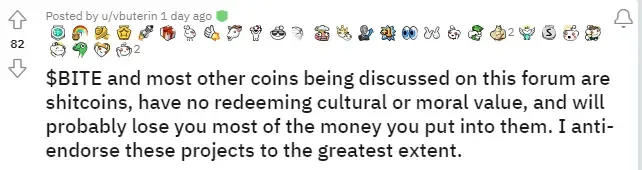Ethereum Co-Founder Vitalik Buterin Sparks Backlash avec “Shitcoin” Crackdown