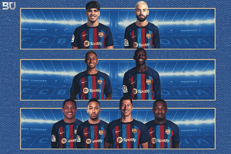 Comment l&rsquo;attaque du FC Barcelone pourrait se présenter la saison prochaine après trois possibles recrutements – rapport