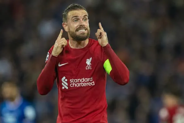 Jordan Henderson « n’a pas pu s’entraîner pleinement » avec l’Angleterre.