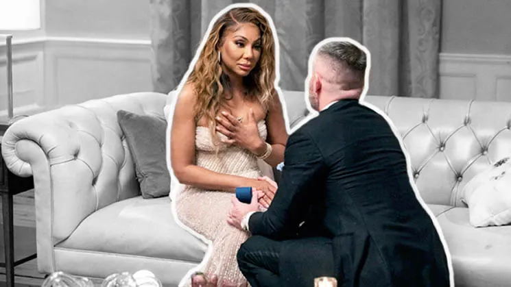 Tamar Braxton est prise : JR a fait sa demande en mariage pendant le final de &#8216;Queens Court&#8217;